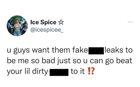 Rapper Ice Spice Responds After Her Alleged Sex Tape Leaks。